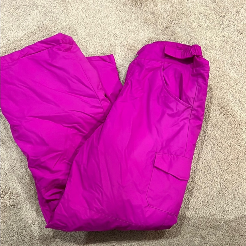 Columbia Pink Kids Snow Pants